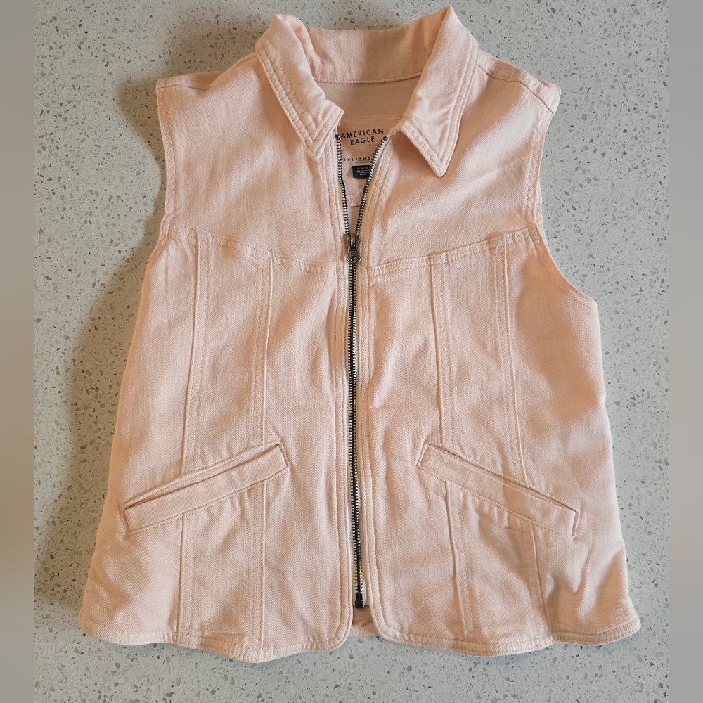 American Eagle Pink Vest | Part Of A Matching Set!